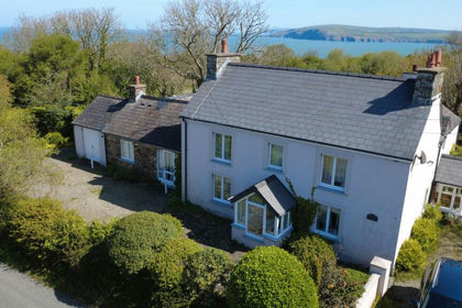 10 acres of Farmhouse for sale in Dinas Cross