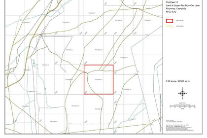 5.6 acres of Cheap Land for sale in Rhymney