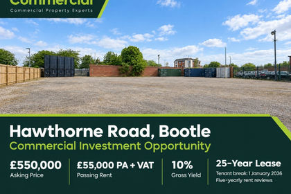 Industrial Land for sale in Bootle