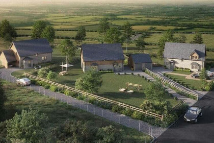 1.1 acres of Development Land for sale in Cruwys Morchard