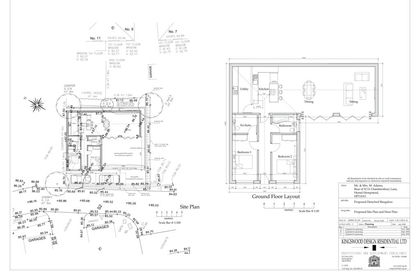 Building Plot for auction in Nash Mills