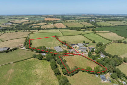 6.9 acres of House with Land for sale in North Petherwin