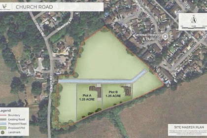 1.3 acres of Undeveloped Land for sale in Tadley