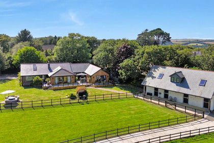 6 acres of Equestrian property for sale in Cardinham