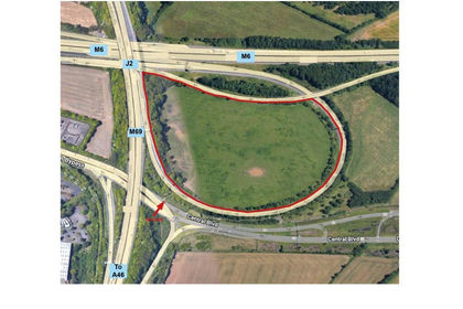 17.2 acres of Agricultural Land for sale in Coventry East