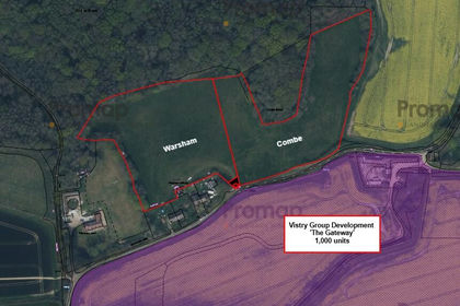 3.3 acres of Undeveloped Land for sale in Bexhill-on-Sea