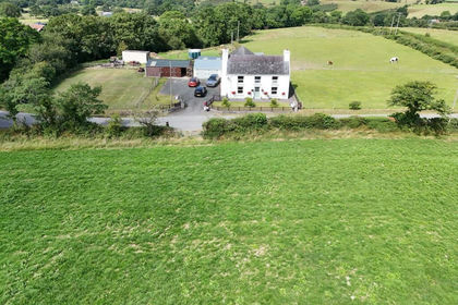 3.7 acres of Smallholding for sale in Llangwyryfon