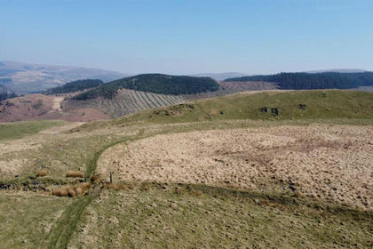 78 acres of Agricultural Land for sale in Ysbyty Ystwyth