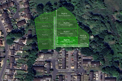 Land for sale in Yateley