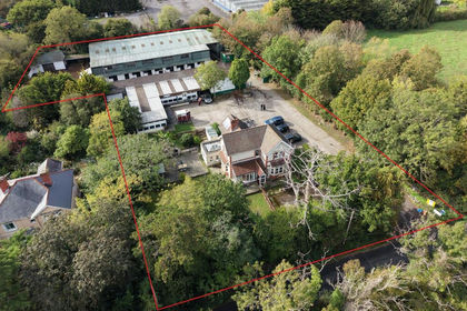 1.1 acres of Equestrian property for auction in Dinas Powys