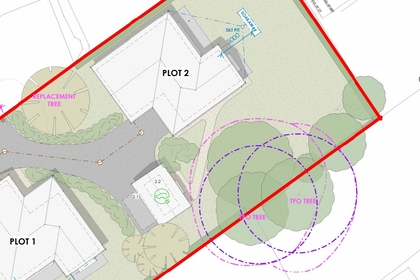 Building Plot for sale in Fawley