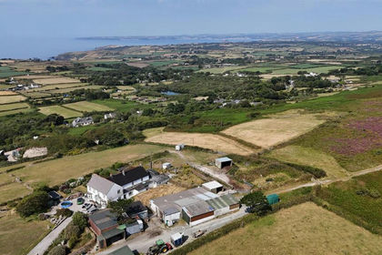 13 acres of House with Land for sale in Germoe