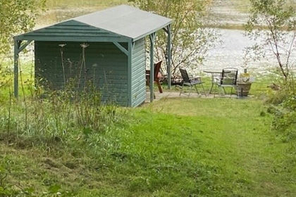 3 acres of Lakefront property for sale in Brymbo