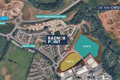 2.8 acres of Commercial Land for sale in Congleton
