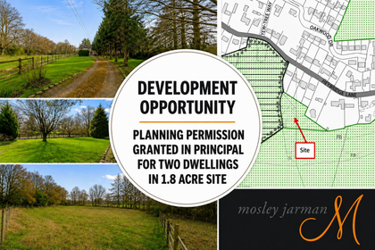 1.8 acres of Development Land for sale in Prestbury