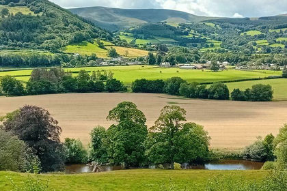 190.4 acres of Agricultural Land for sale in Talybont-on-Usk