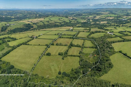 44.5 acres of Agricultural Land for sale in Llanfihangel-ar-Arth