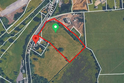 2 acres of Development Land for sale in Llanelli Rural