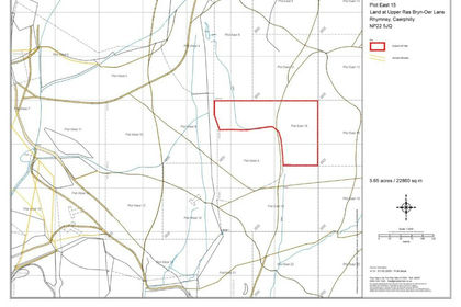 5.6 acres of Cheap Land for sale in Rhymney
