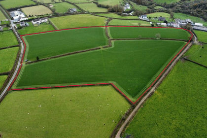 15.4 acres of Agricultural Land for sale in Trelech