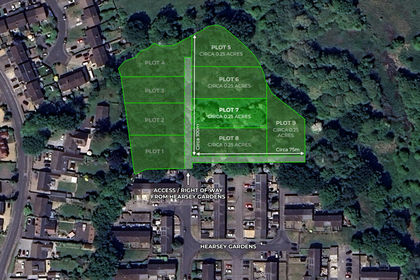 Land for sale in Yateley