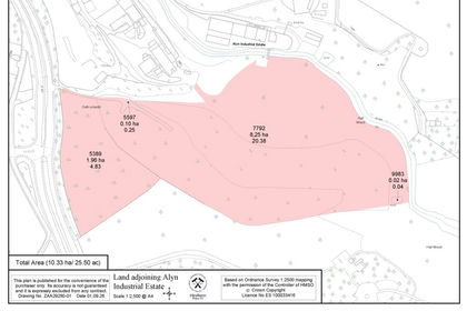 25.5 acres of Amenity Land for sale in Llay