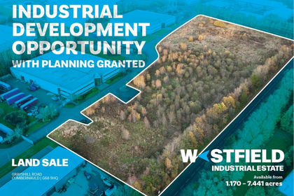 6 acres of Development Land for sale in Cumbernauld and Kirkintilloch