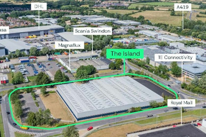 1.5 acres of Warehouse for sale in Nythe, Eldene and Liden