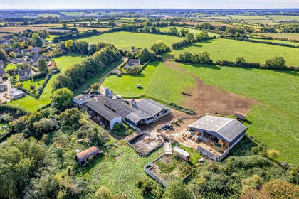 104.6 acres of Dairy Farm for sale in Clapton