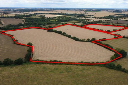 49.7 acres of Arable Land for sale in Chediston