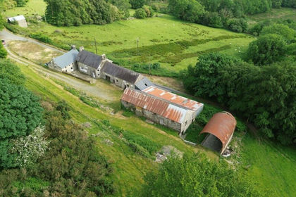4.7 acres of Smallholding for sale in Llanfair Clydogau
