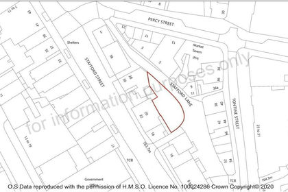 Small Plot of Land for auction in Stoke-on-Trent Central