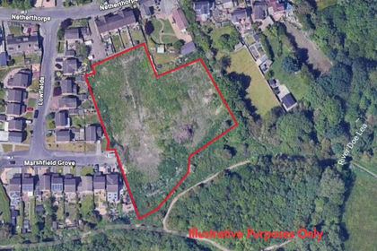 1.4 acres of Development Land for sale in Staveley