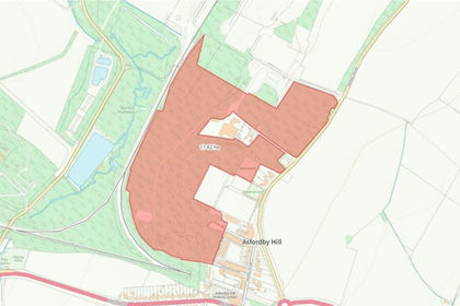 44 acres of Development Land for sale in Asfordby