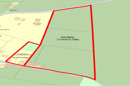 5.8 acres of Cottage for sale in Horndean