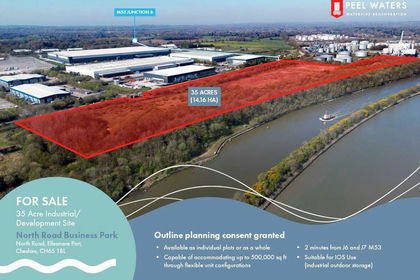 4.6 acres of Industrial Land for sale in Ellesmere Port and Bromborough
