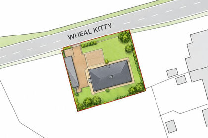 Building Plot for auction in St. Agnes