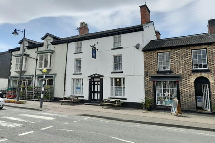 Pub for sale in Llanidloes