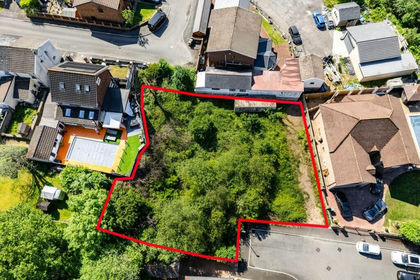 1.2 acres of Building Plot for sale in Pengam