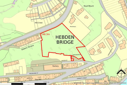 1.1 acres of Building Plot for sale in Hebden Royd