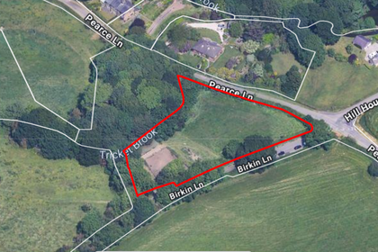 1.3 acres of Development Land for sale in Wingerworth