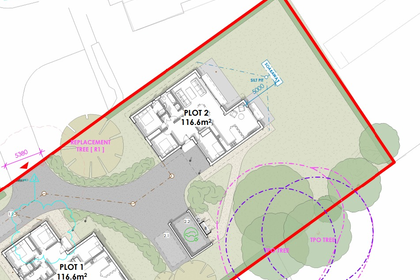 Building Plot for sale in Fawley