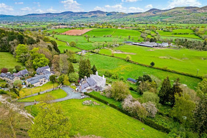 1.6 acres of House with Land for sale in Llanfair Dyffryn Clwyd