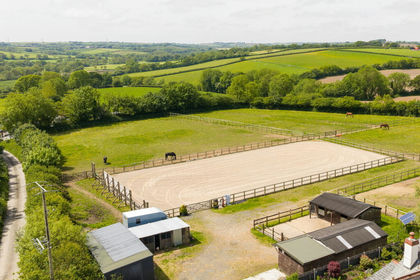 3.2 acres of Equestrian property for sale in Milton Damerel