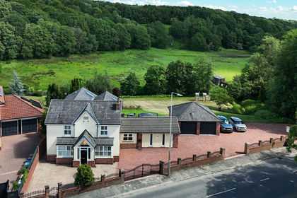 2 acres of Woodland with Cabin for sale in Wigan