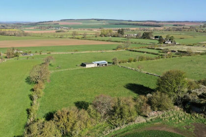 7.9 acres of Equestrian property for sale in Berwickshire, Roxburgh and Selkirk