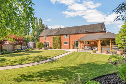 1.3 acres of Barn Conversion for sale in Draycott in the Clay