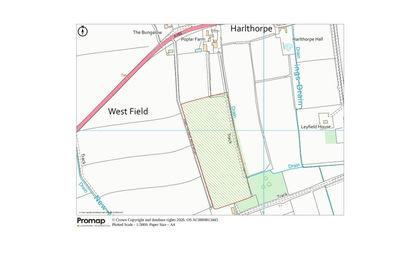 14.6 acres of Agricultural Land for sale in Foggathorpe
