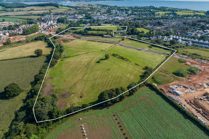 35.1 acres of Development Land for sale in Dawlish