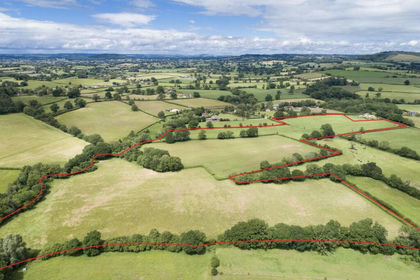 33.3 acres of Agricultural Land for sale in Fontmell Magna